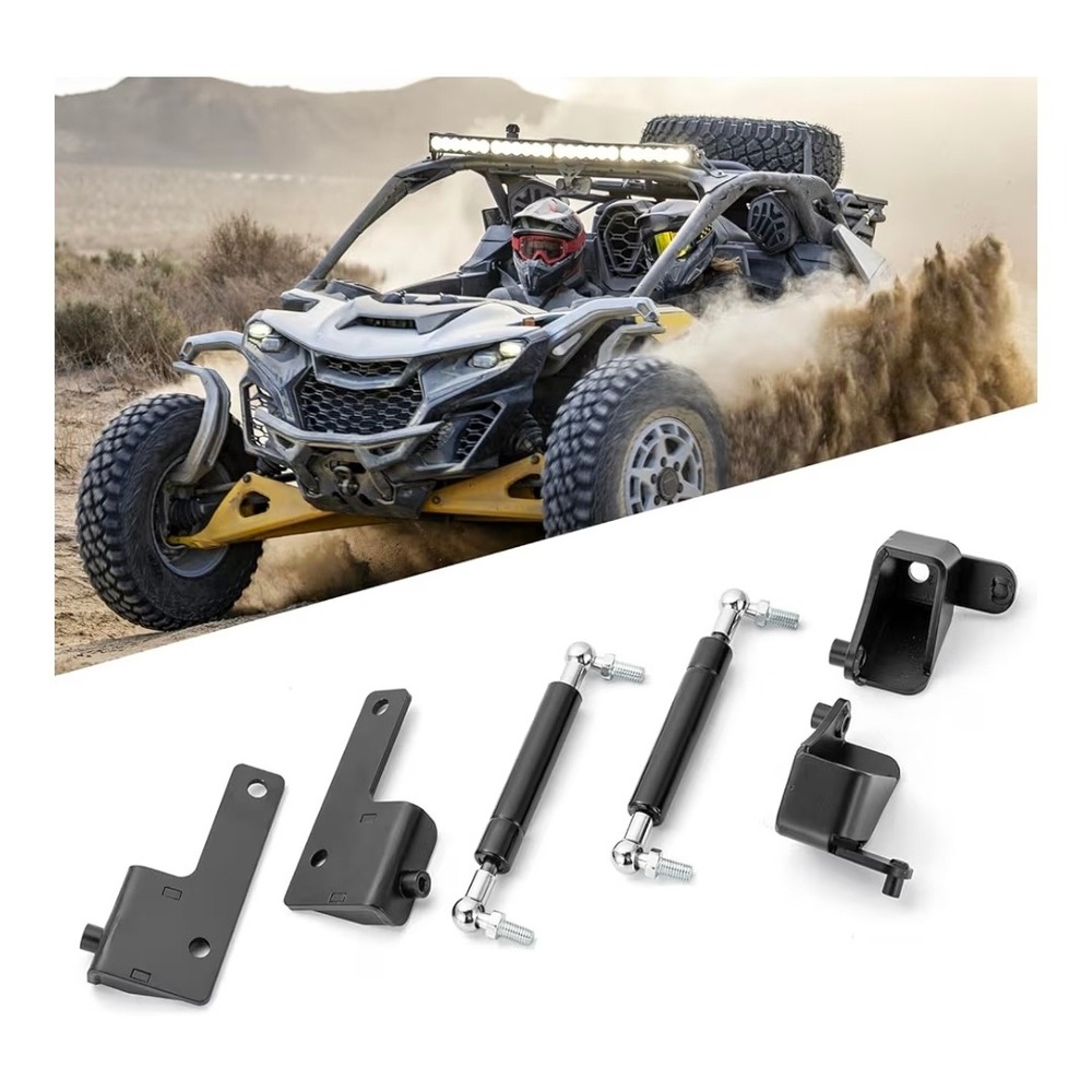 BARQUPO UTV Front Door Automatic Opening Kit Gas Struts Can-Am Maverick X3 24-26